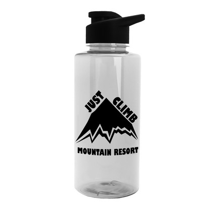 Garyline® Mountaineer Tritan® Renew Bottle with Drink-Thru Lid - 36 oz.